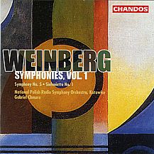 CHANDOS weinberg symphony no 5